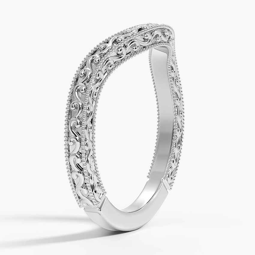 Hudson Contour wedding Ring