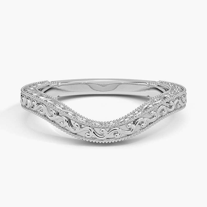 Hudson Contour wedding Ring