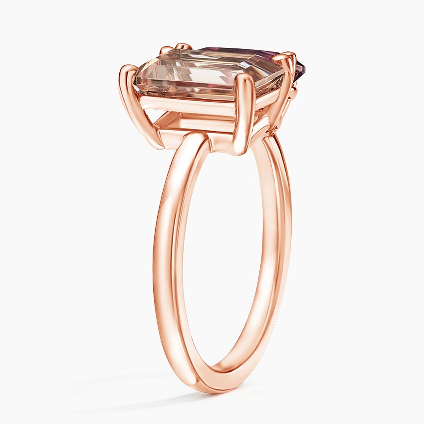 Moi Morganite and Pink Tourmaline Cocktail Ring