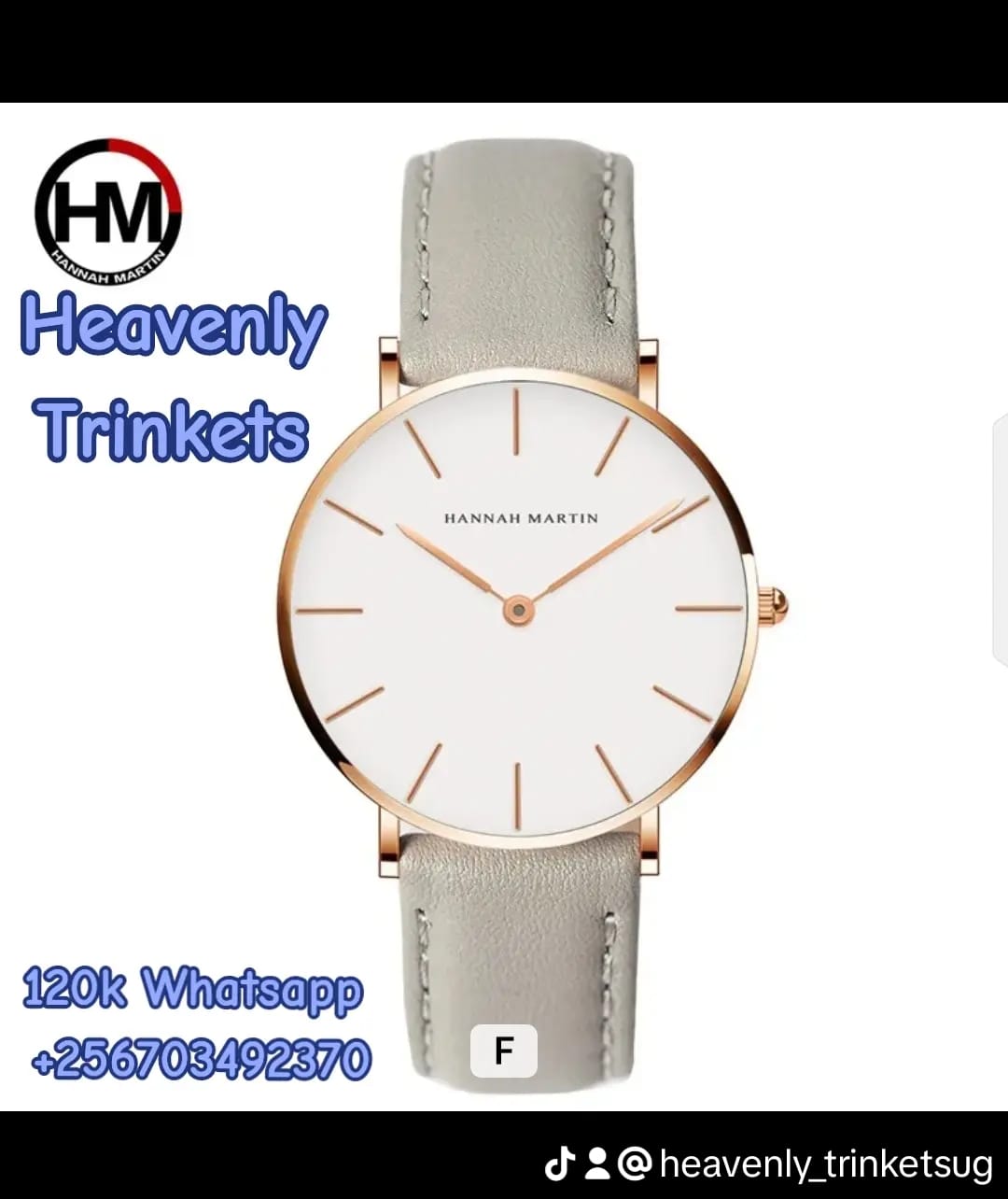 Leather strap watches