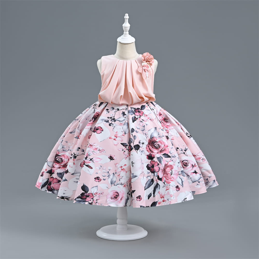 Beautiful floral dresses for girls