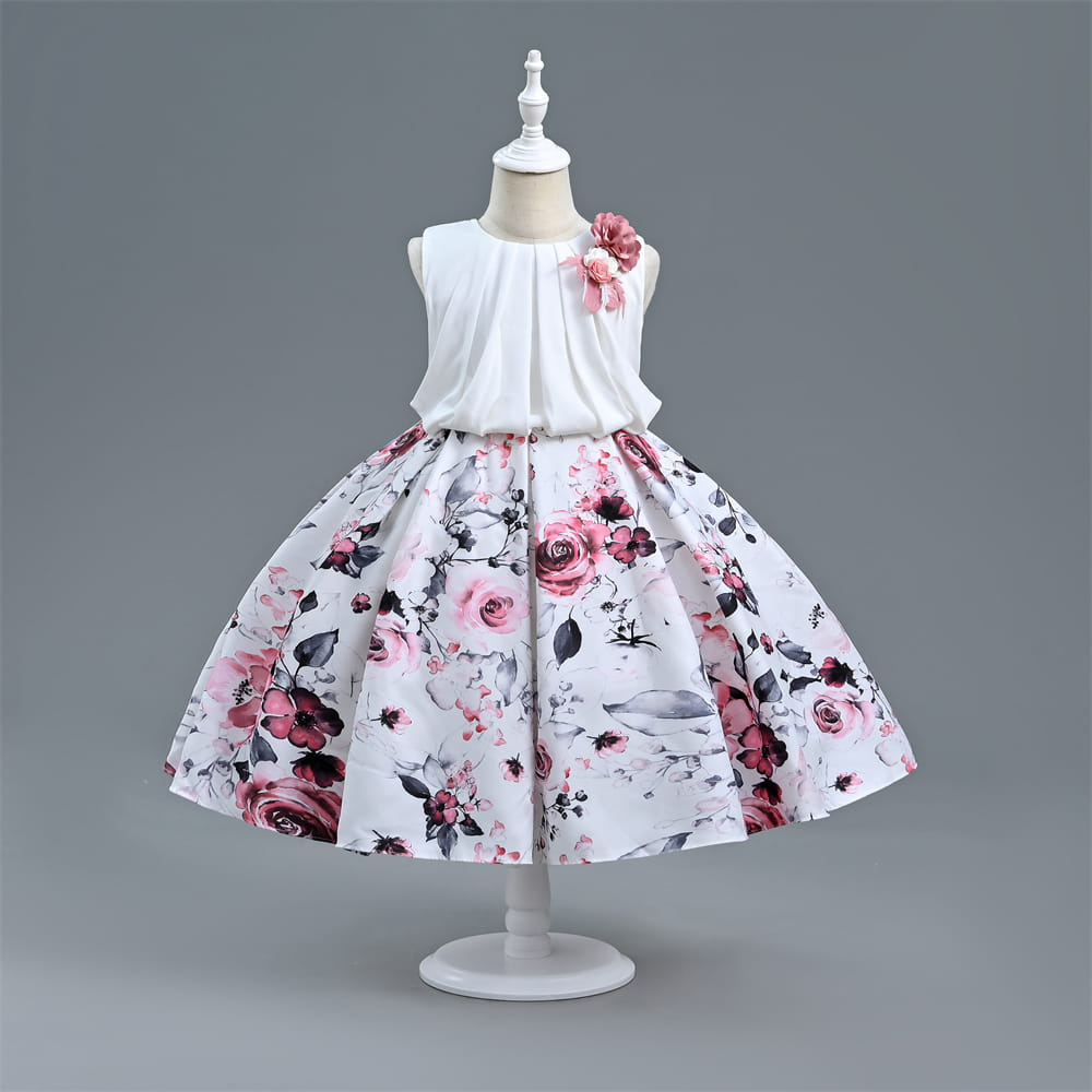 Beautiful floral dresses for girls