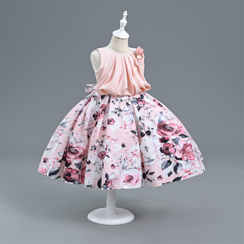 Beautiful floral dresses for girls