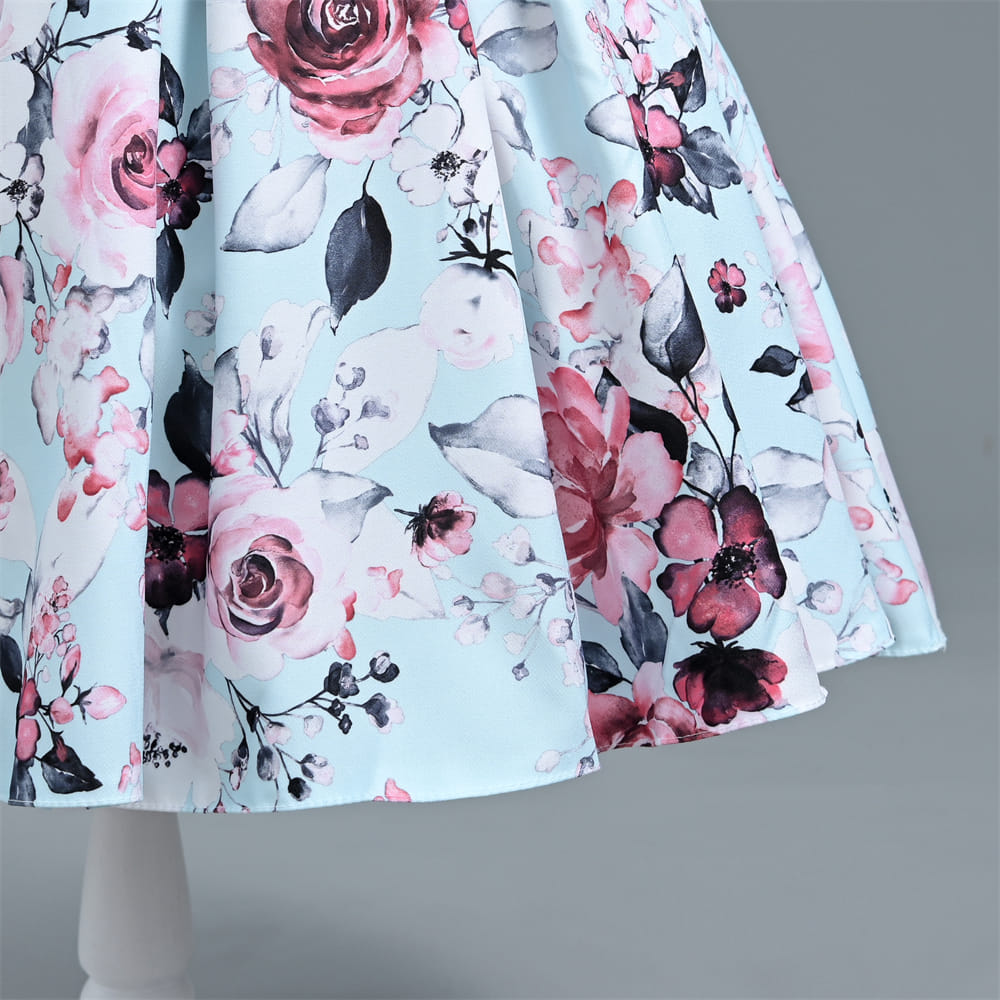 Beautiful floral dresses for girls