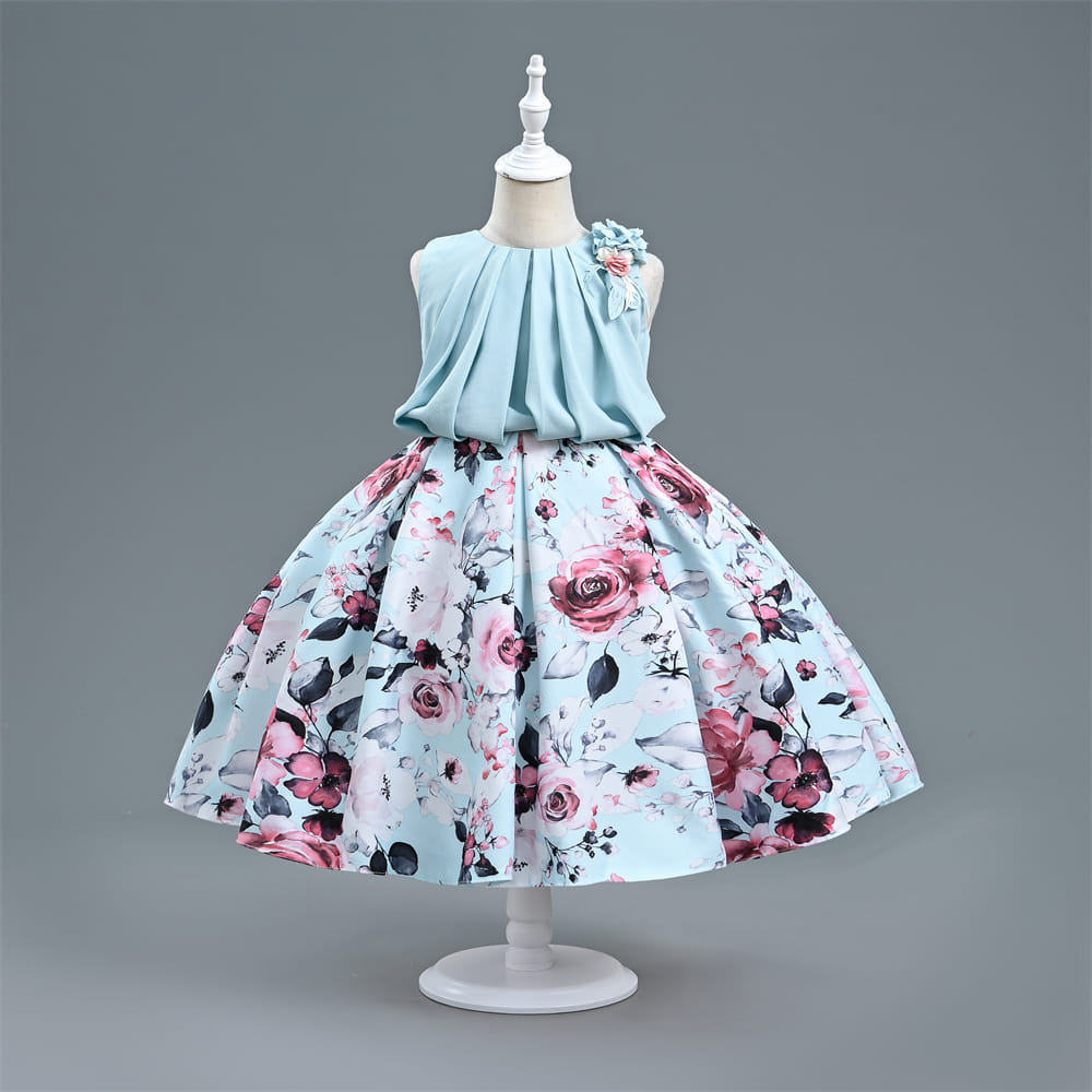 Beautiful floral dresses for girls