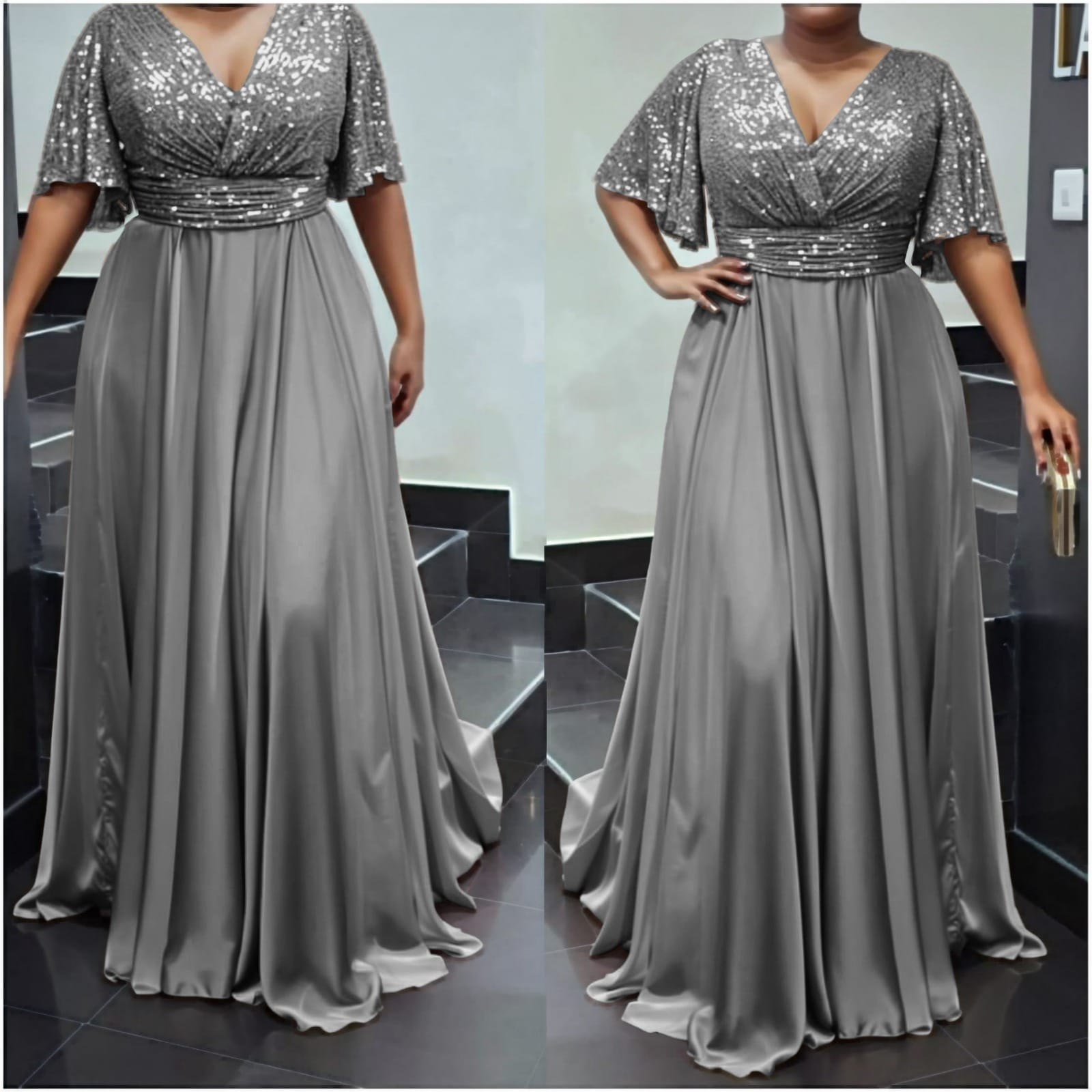 Ladies long party dresses