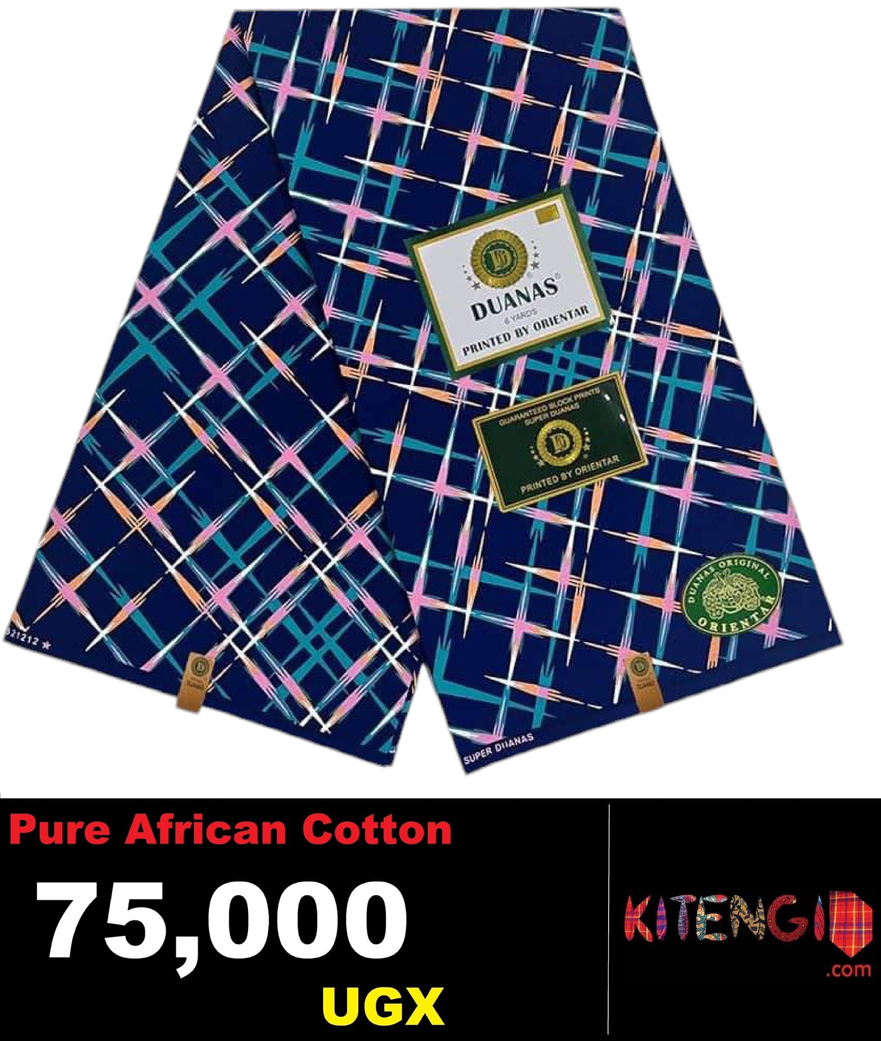 Pure cotton Kitenji fabrics