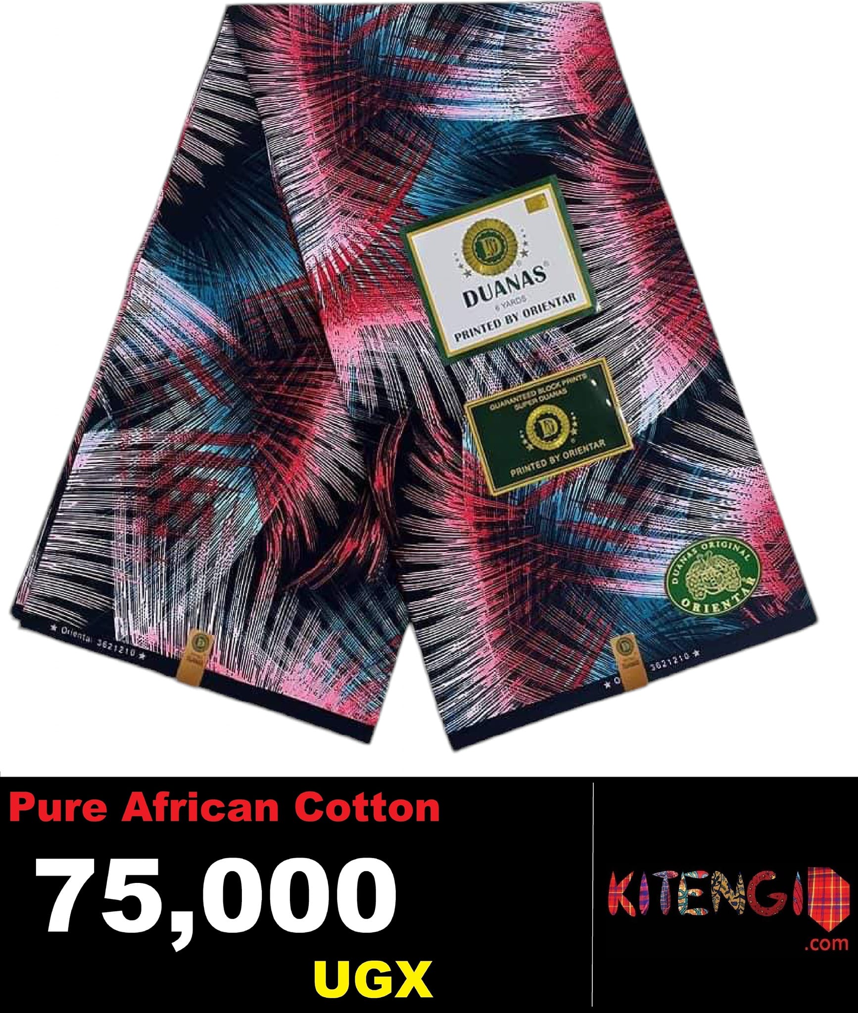 Pure cotton Kitenji fabrics