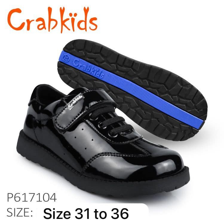 Boys school shoes Crabkids