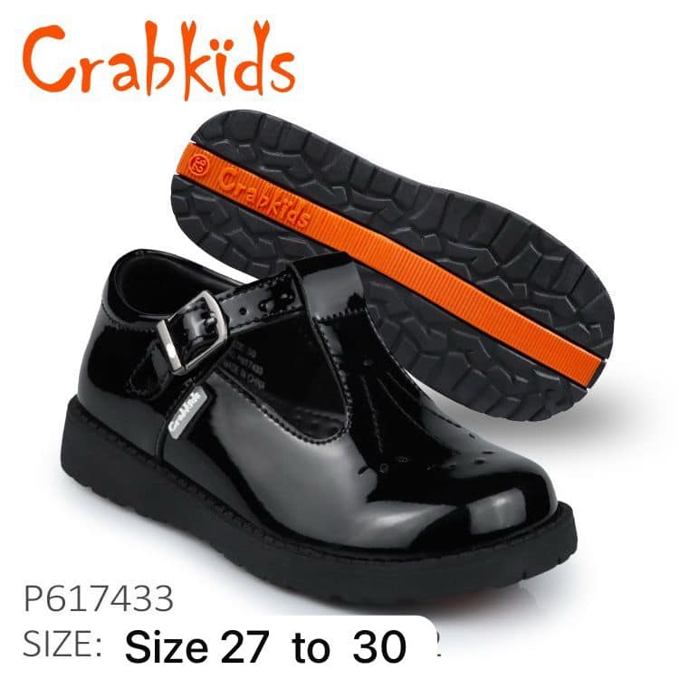 Girls school shoes Crabkids