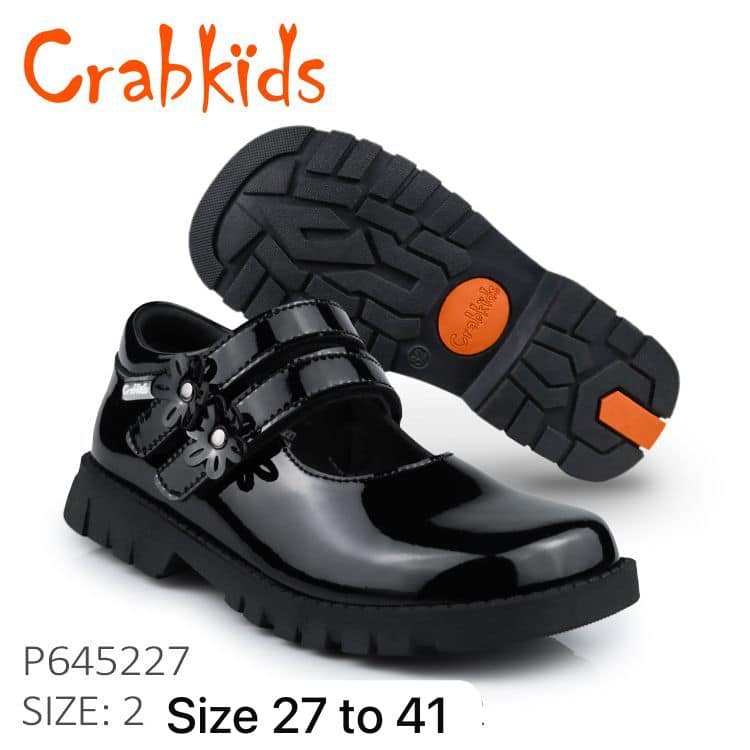 Girls school shoes Crabkids