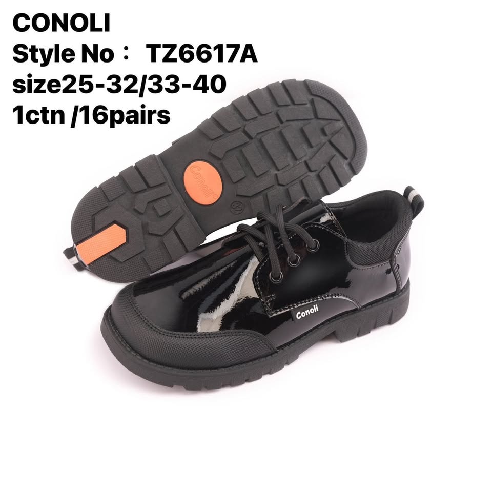 Boys Durable School shoes  conoli brand