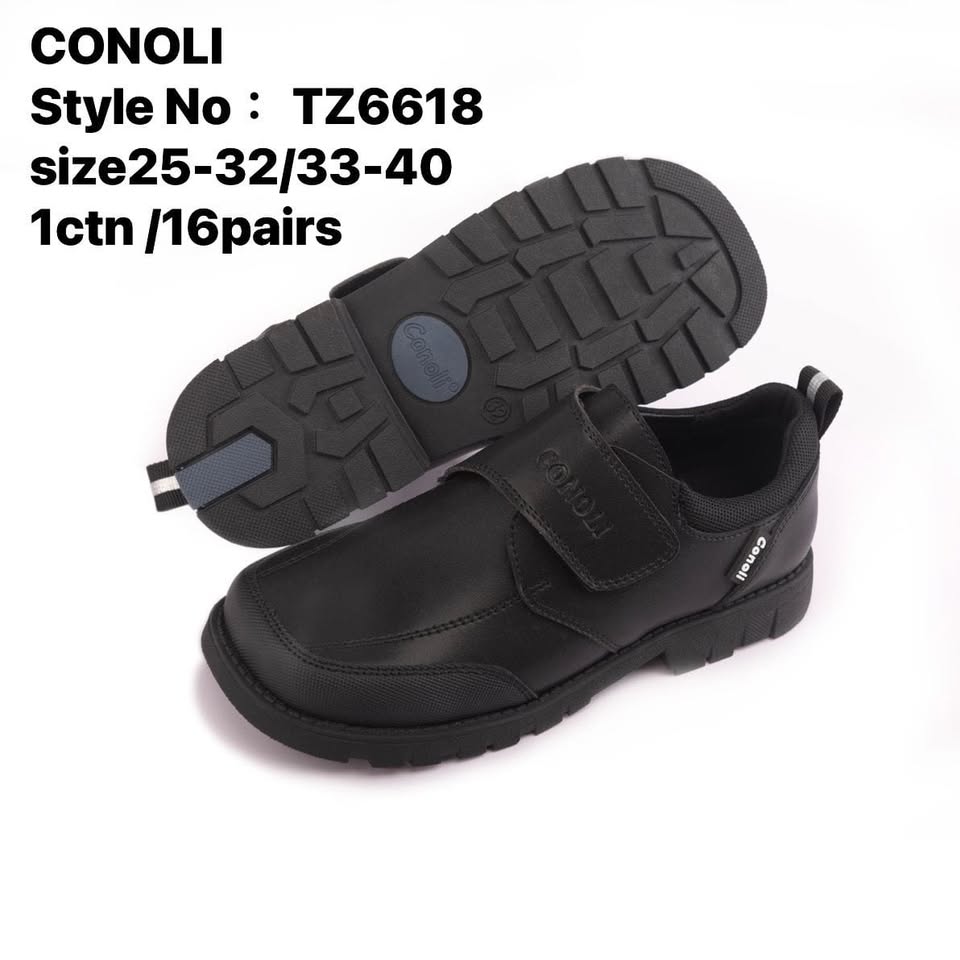 Boys Durable School shoes  conoli brand