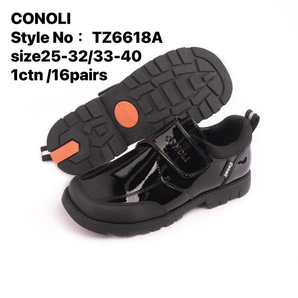 Boys Durable School shoes  conoli brand