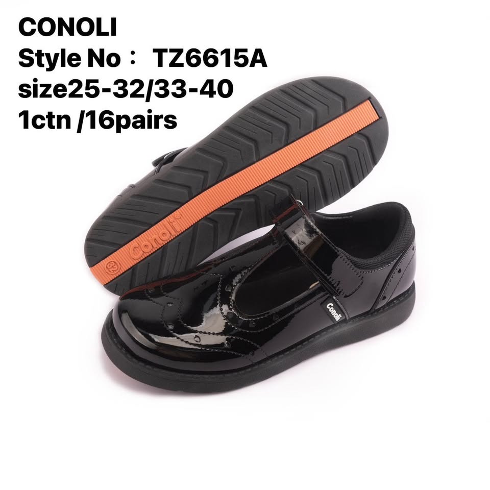 Girls Durable School shoes  conoli brand