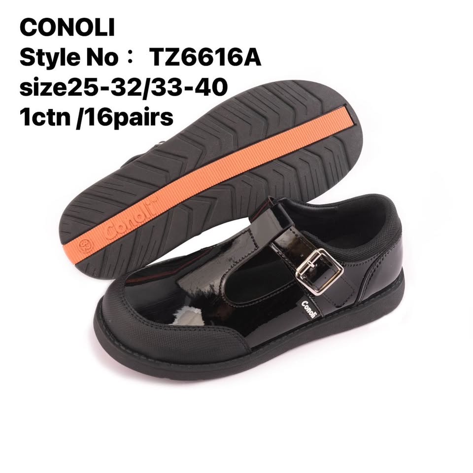 Girls Durable School shoes  conoli brand