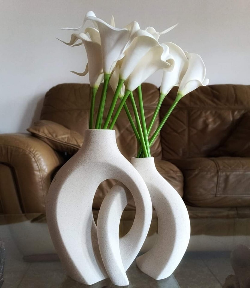 Nordic ceramic vases