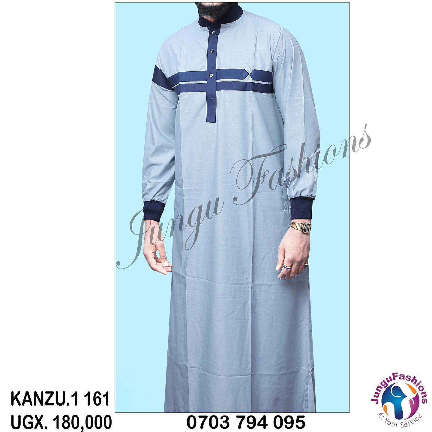 long men sleeve kanzu