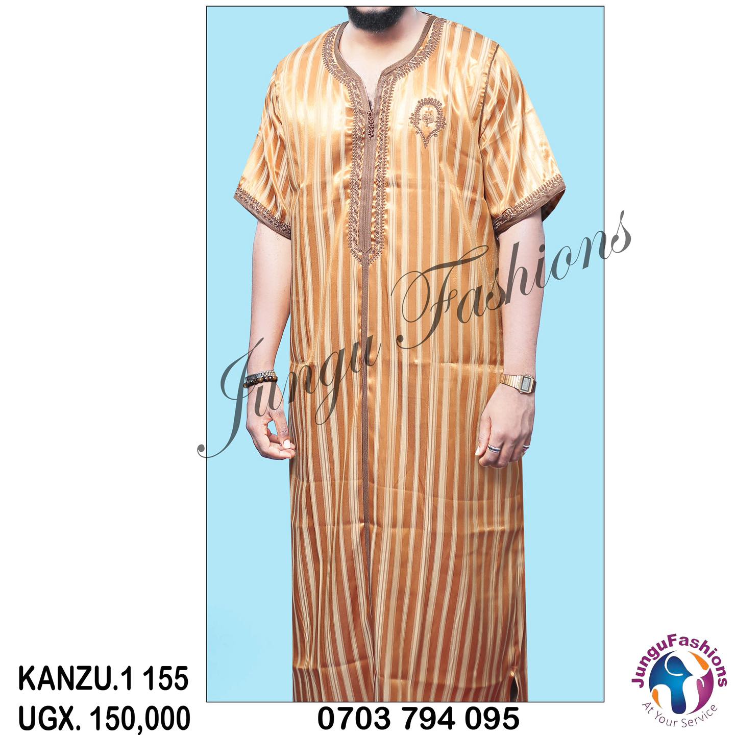 men short sleeve kanzu