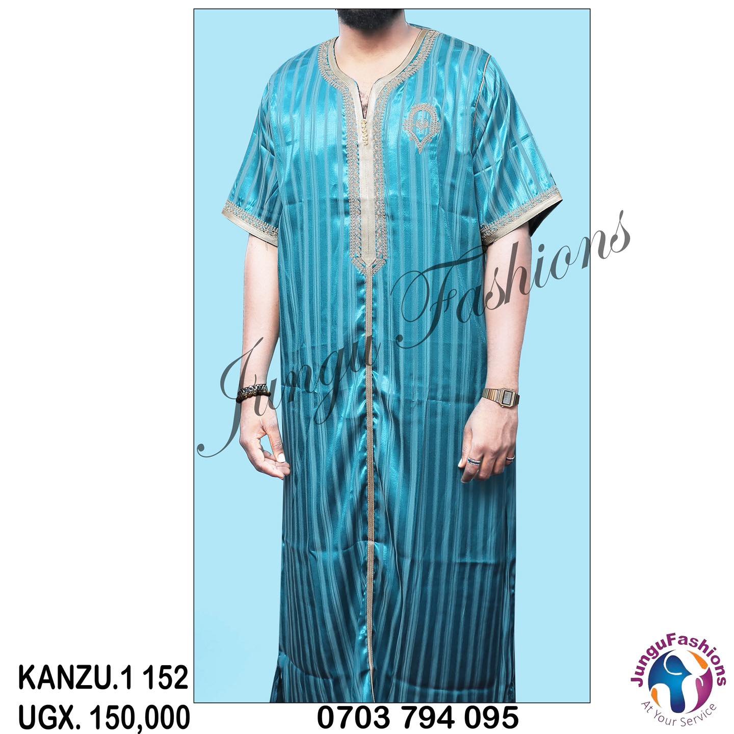 men short sleeve kanzu