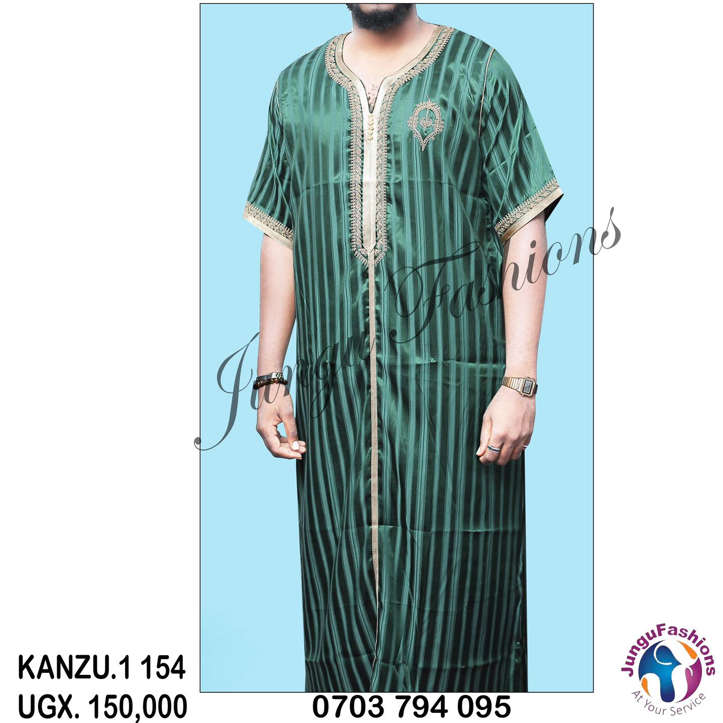 men short sleeve kanzu