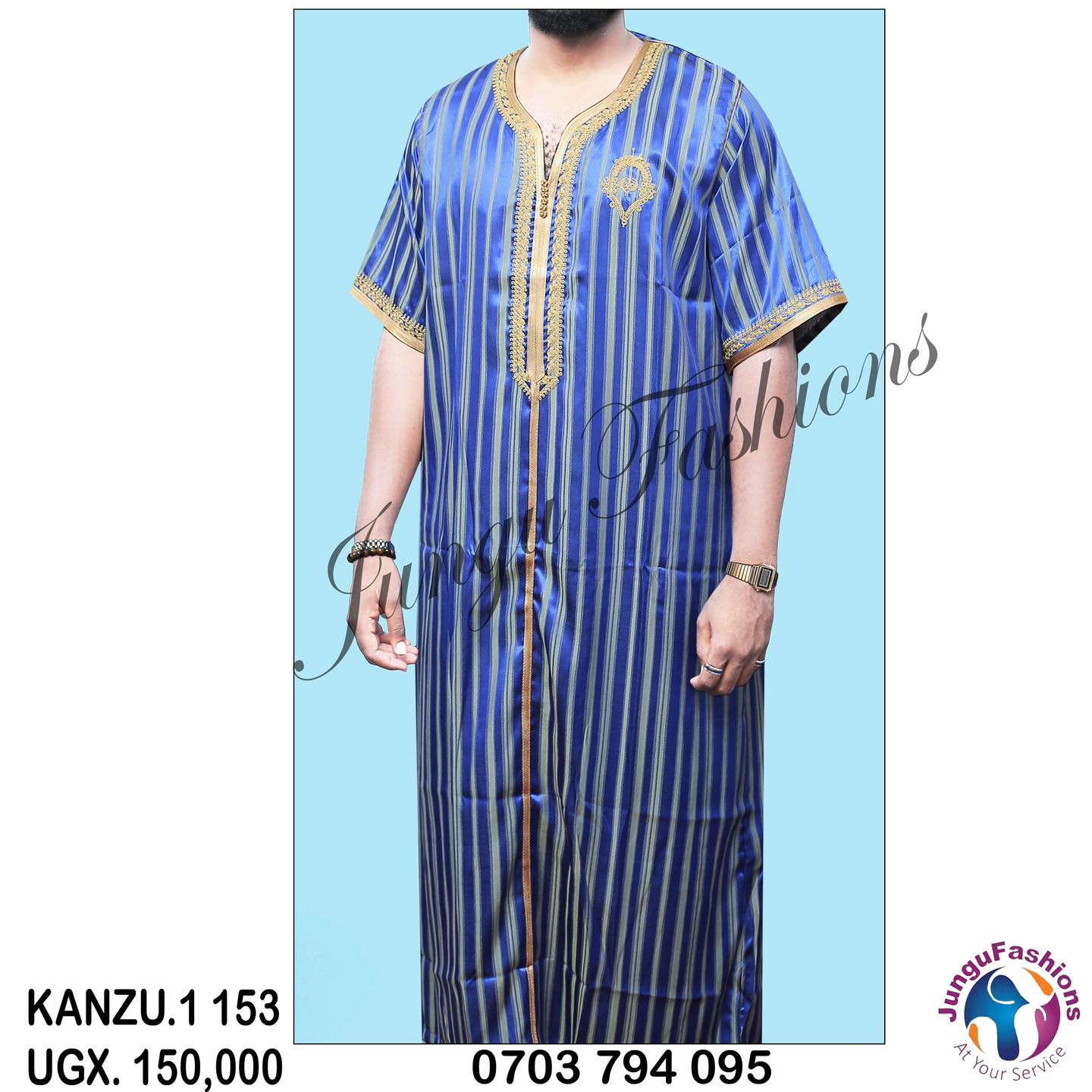 men short sleeve kanzu