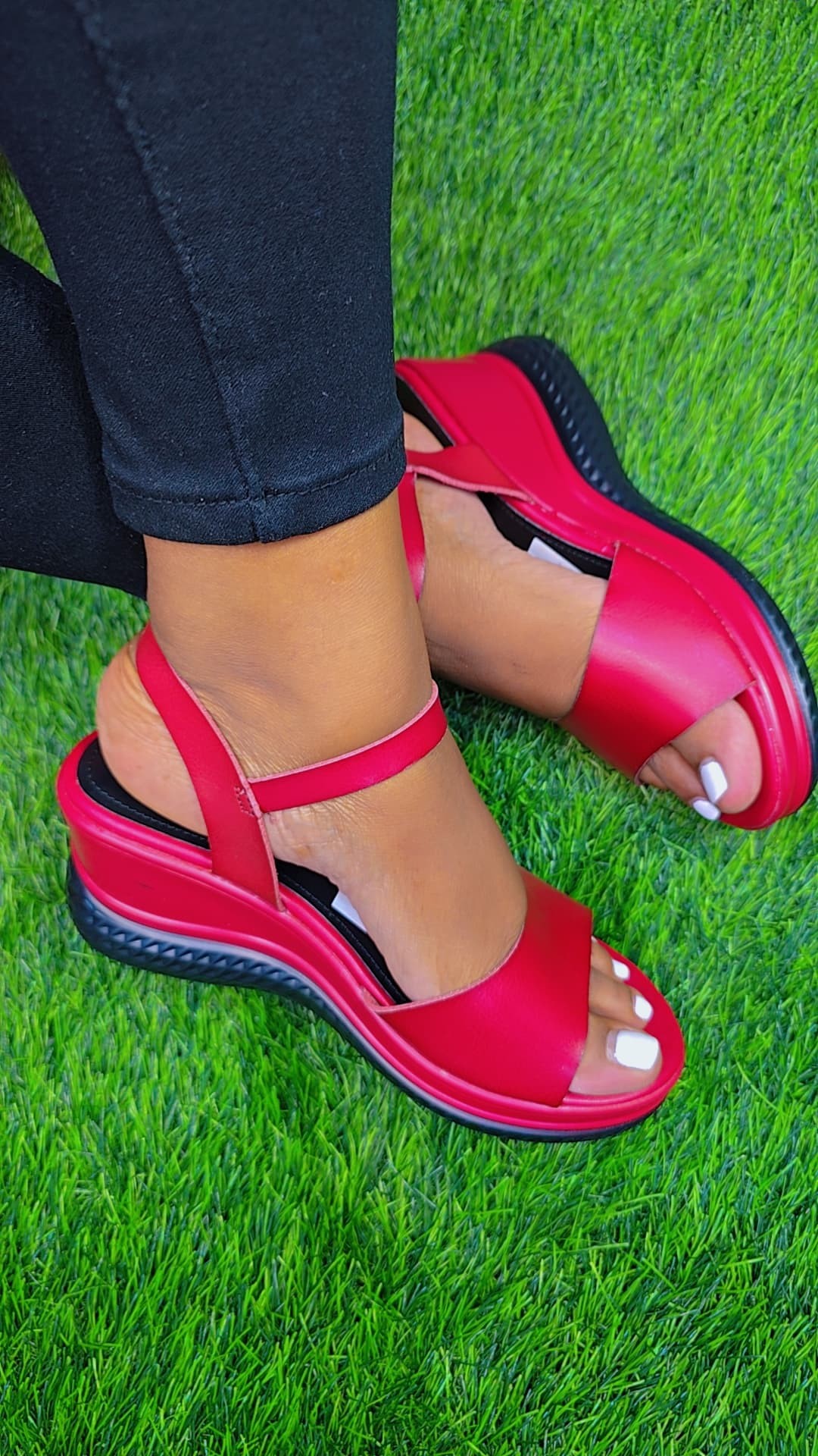 Ladies open shoes