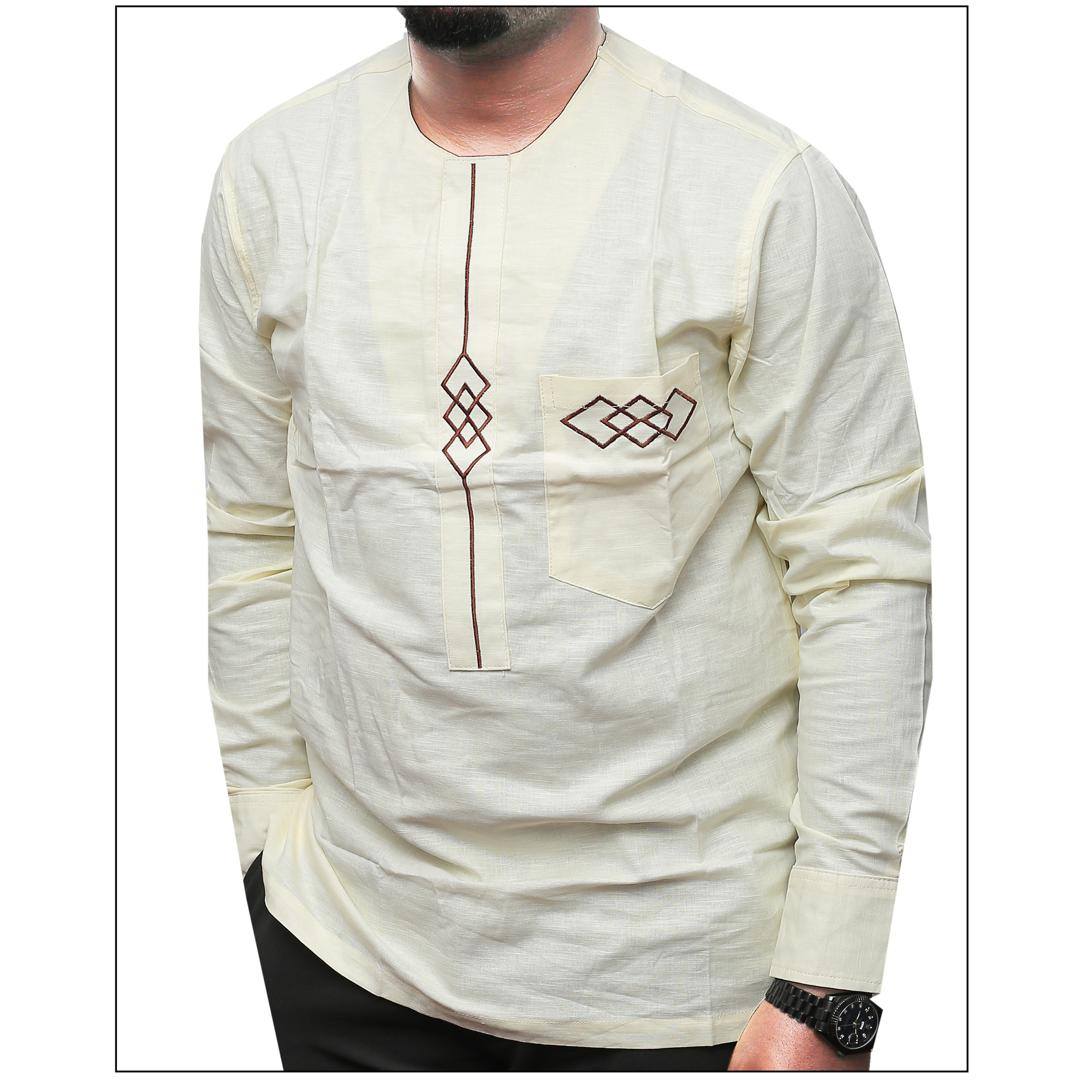 Long sleeve Men linen shirts