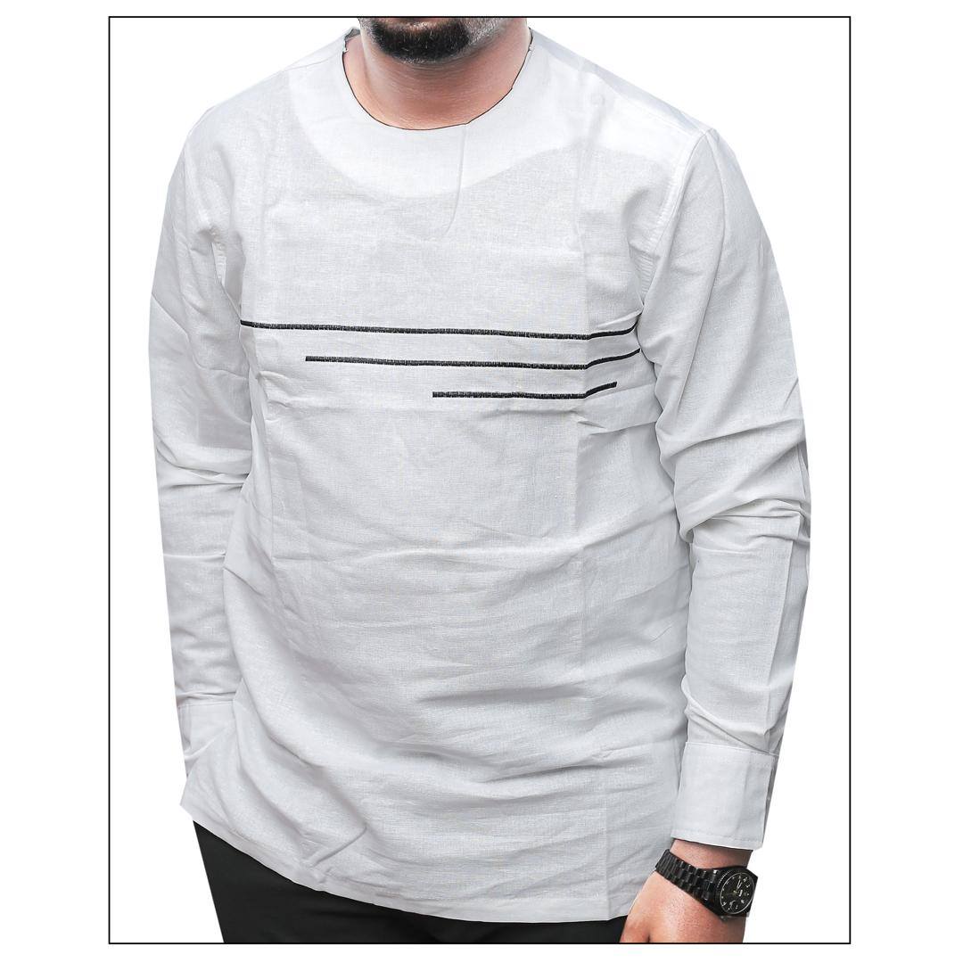 Long sleeve Men linen shirts