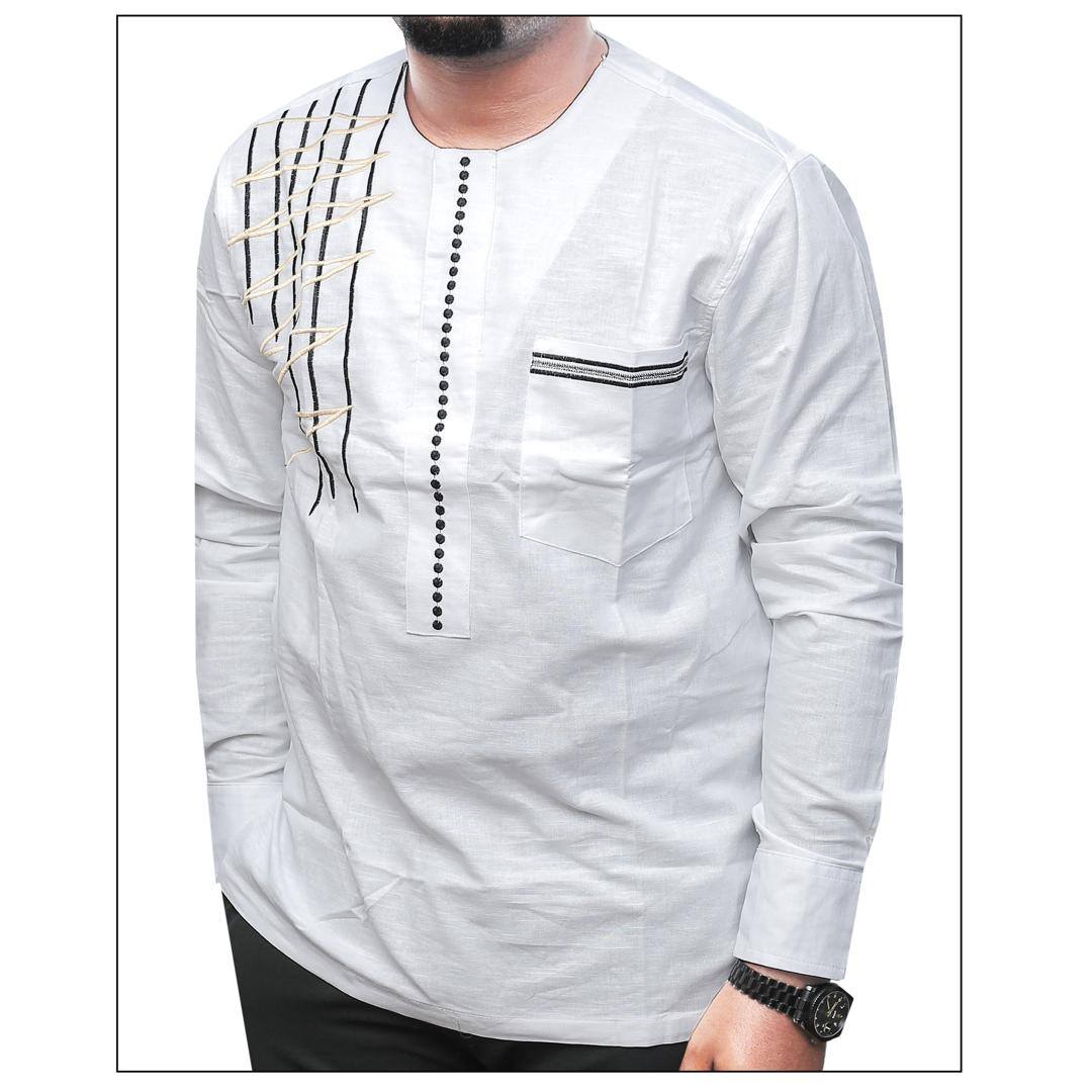 Long sleeve Men linen shirts