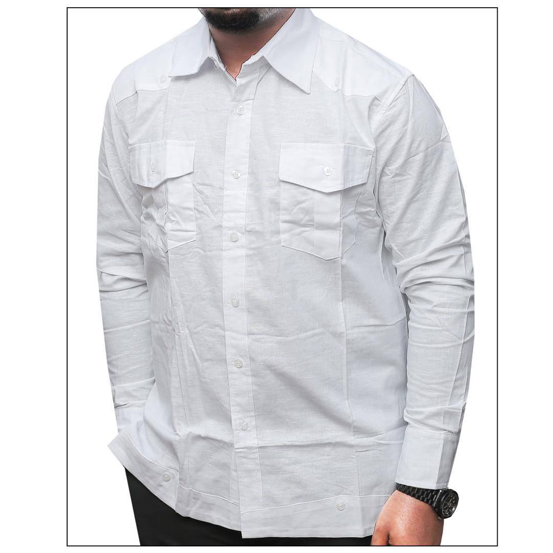 Long sleeve Men linen shirts