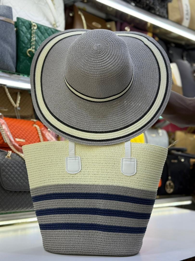 Beautiful bag with hat combo