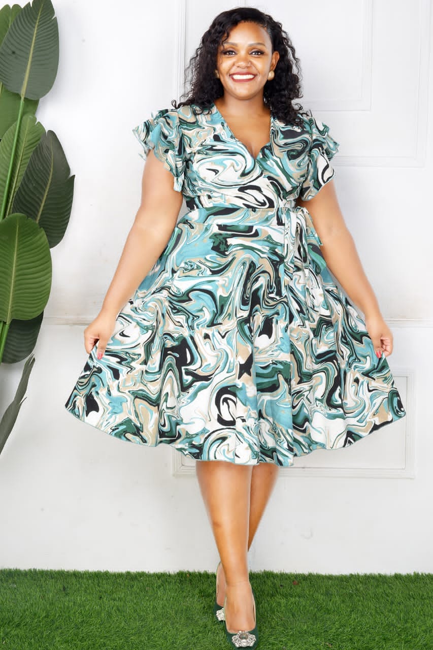 Ladies round dresses