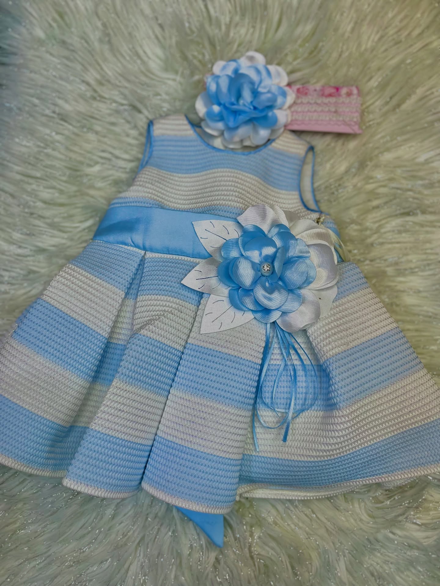 Babies dresses with hairband