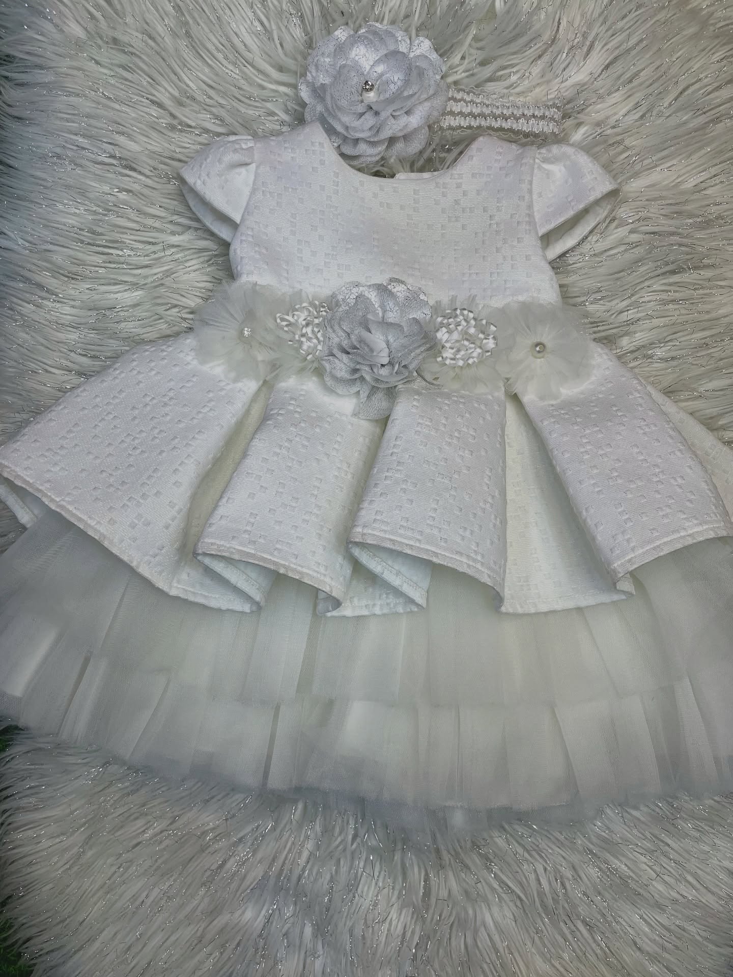 Babies dresses with hairband