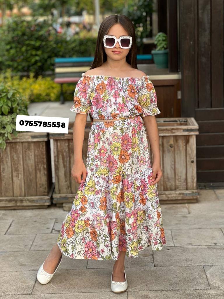 2pc Skirt  and Top in sizes 3-12yrs 