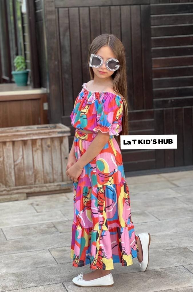 2pc Skirt  and Top in sizes 3-12yrs 