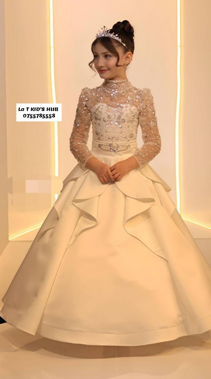 Ball gown dress for girls