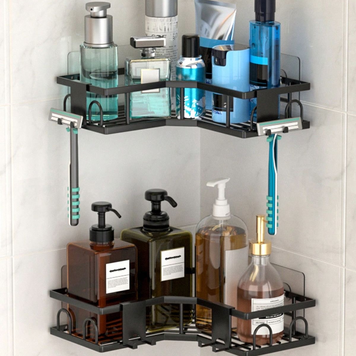 4 pc shower caddy