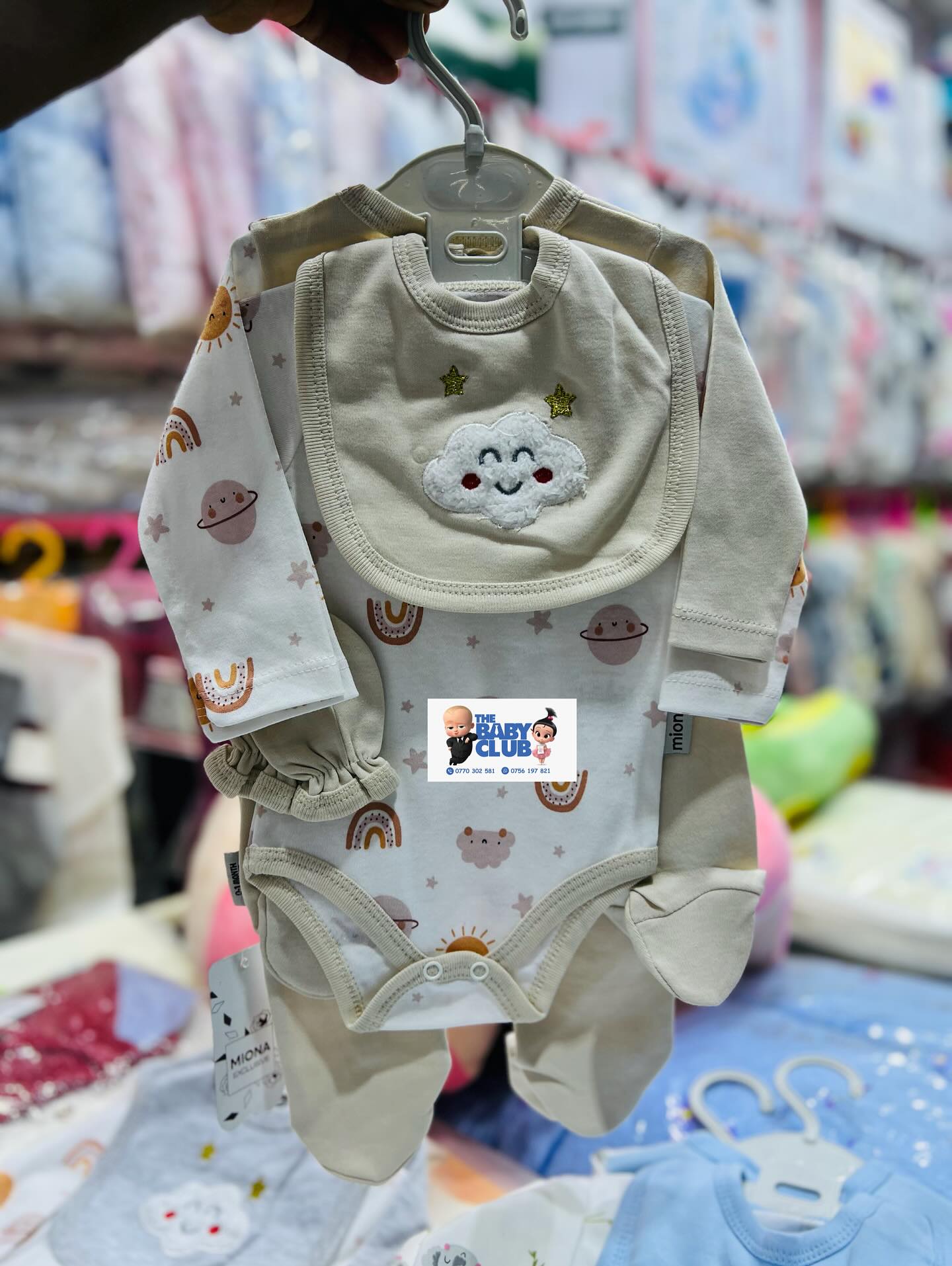 6pc baby receiving set