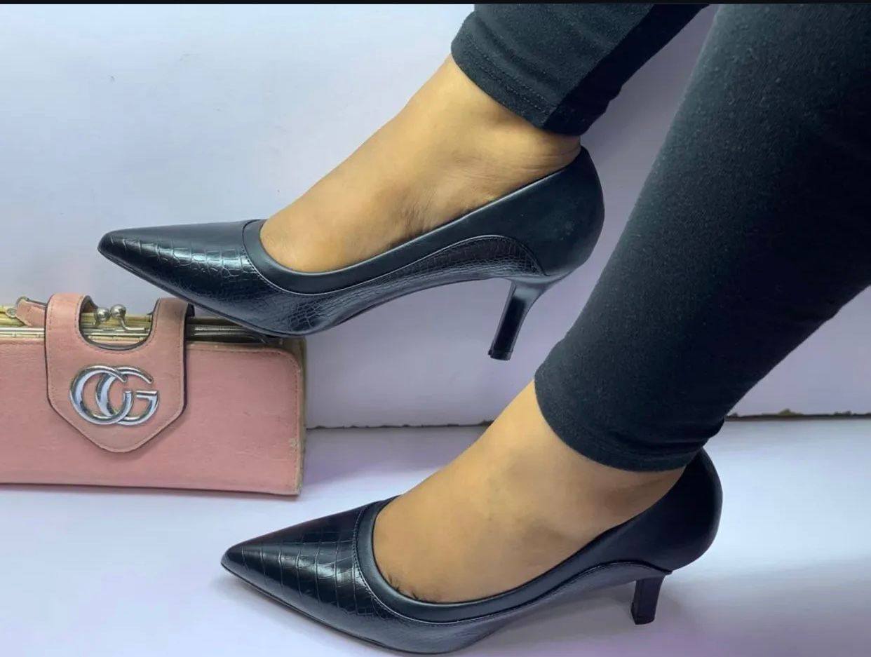 ladies cute comfy heels