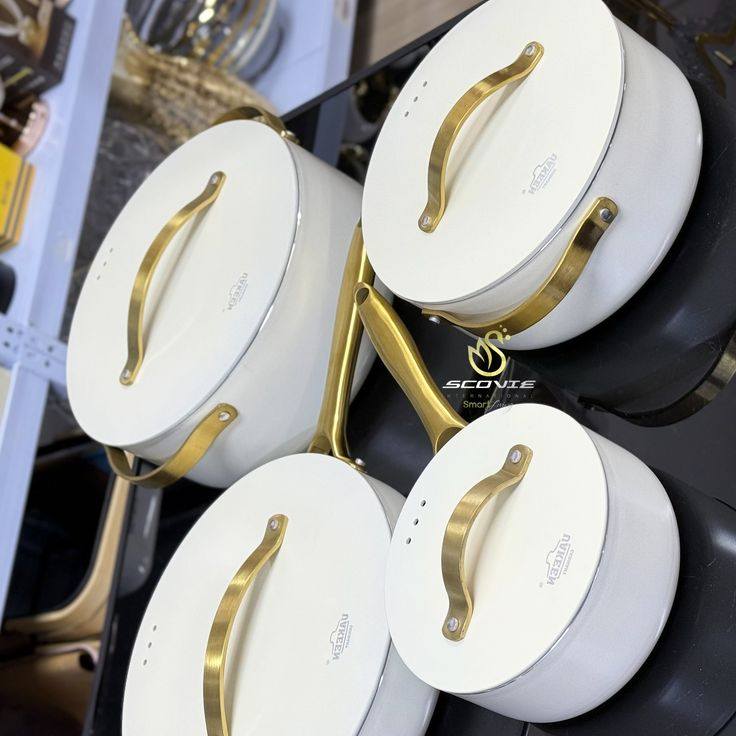 Aluminum ceramic non-stick cookware