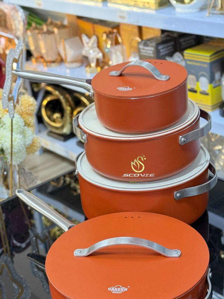 Aluminum ceramic non-stick cookware