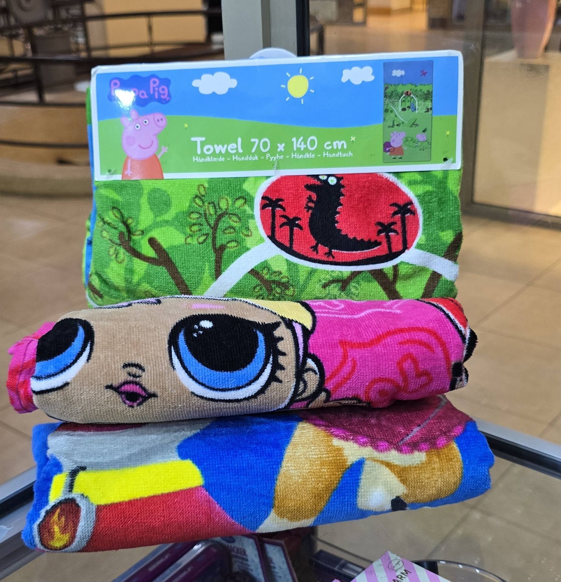 Towels for kids Size 70x140cm